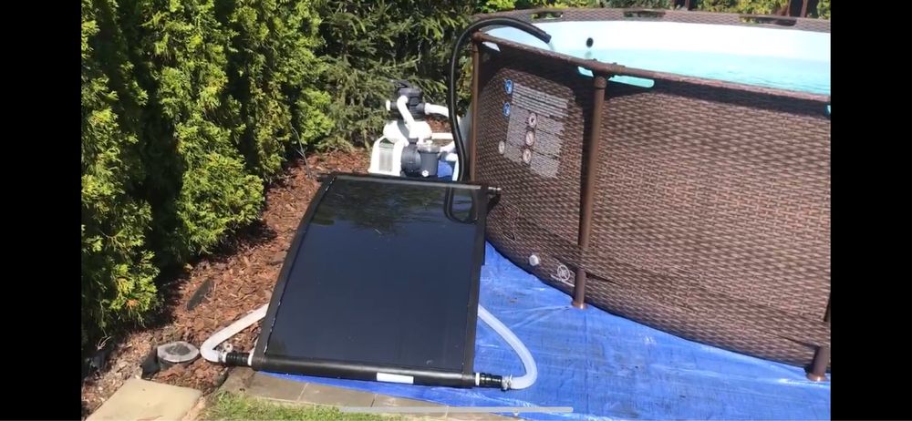 Solar kolektor basen