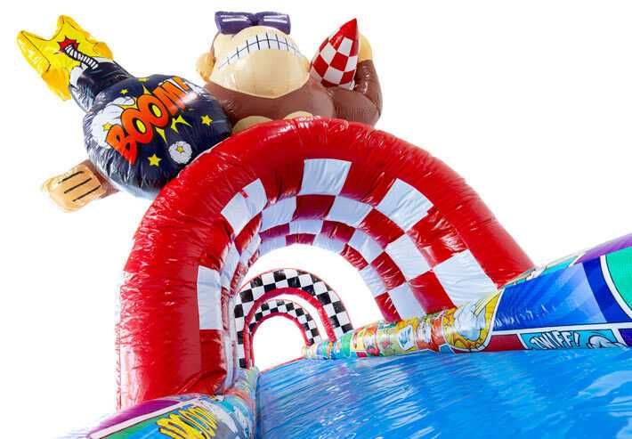 Insuflável Pista Deslizante com Piscina - JB