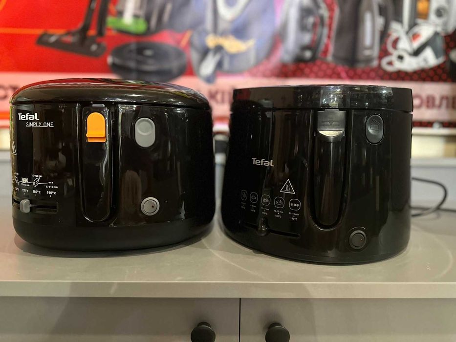 Фритюрниця Tefal FF1608 Simply One Tefal Maxi Fry FF1078 СТАН НОВИЙ
