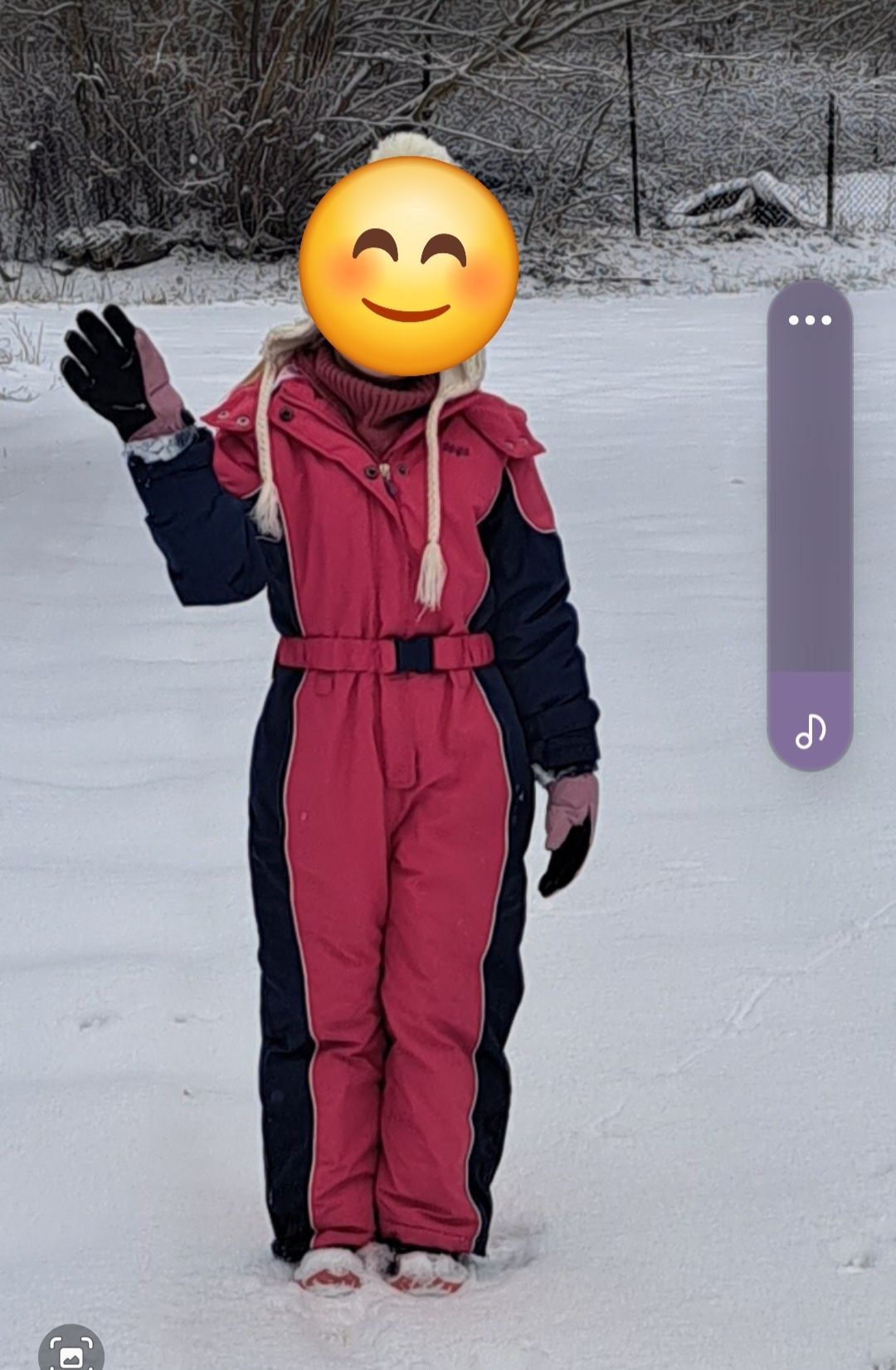 Kombinezon zimowy dziecięcy narty