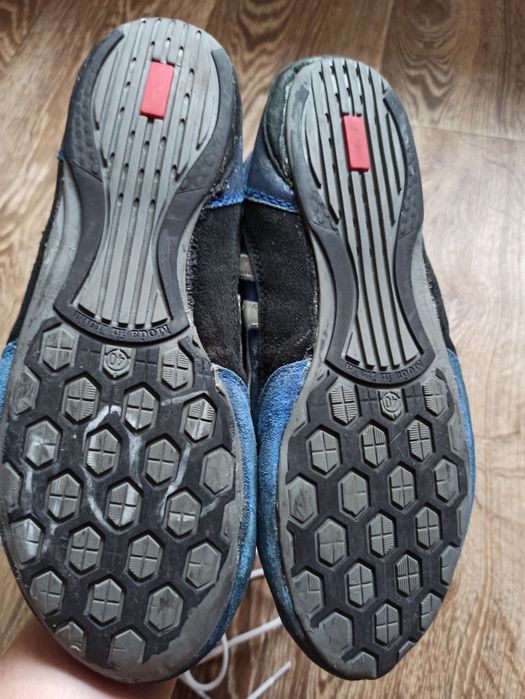 Борцовки замшеві Zelart Синьо-чорні р 38