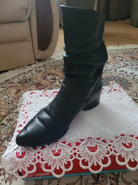 Жіночі ,шкіряні ,весняні напів ботинки