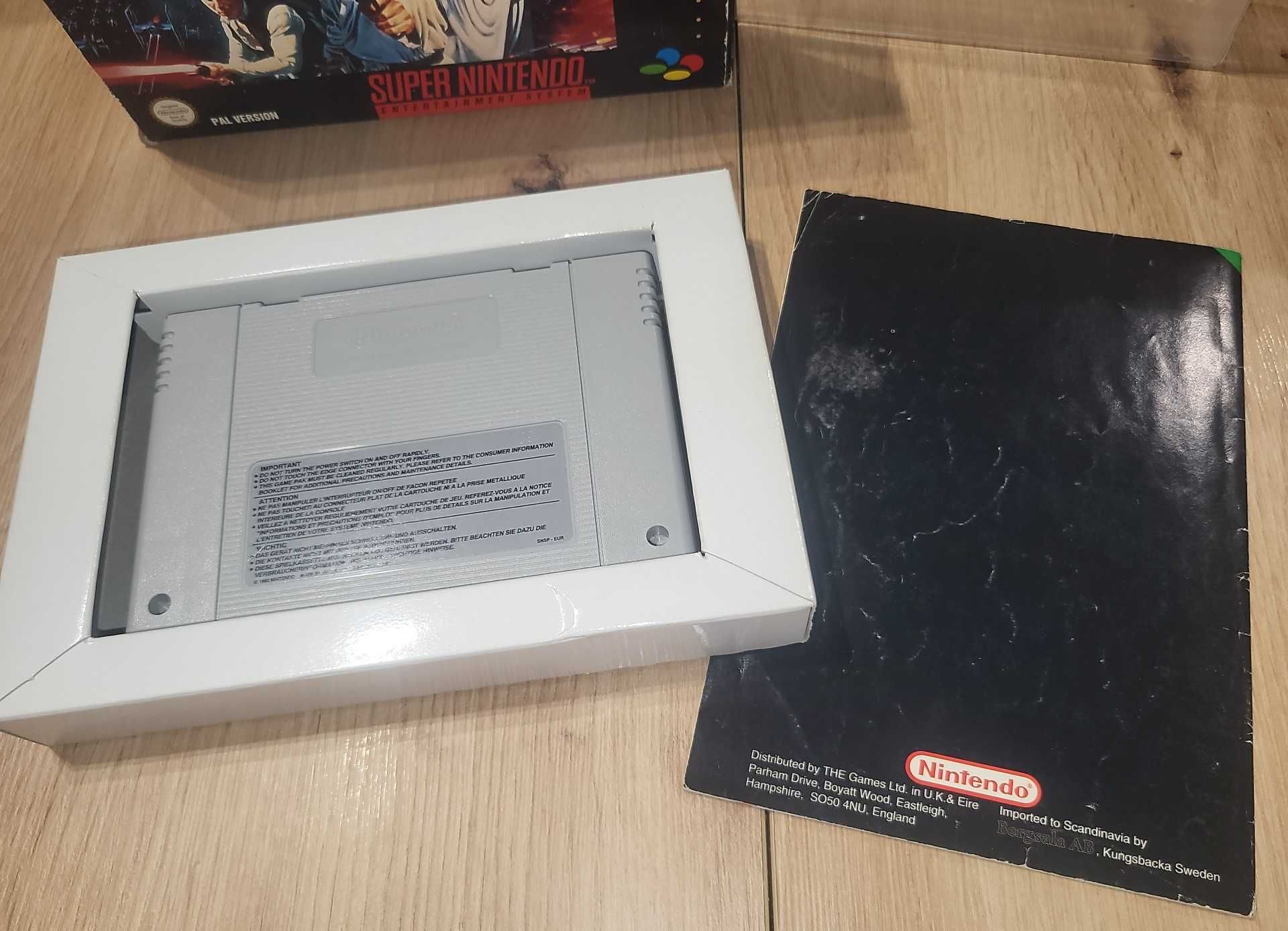 Gra Super Star Wars - NINTENDO SNES - DB+ stan CIB Komplet +Protektor