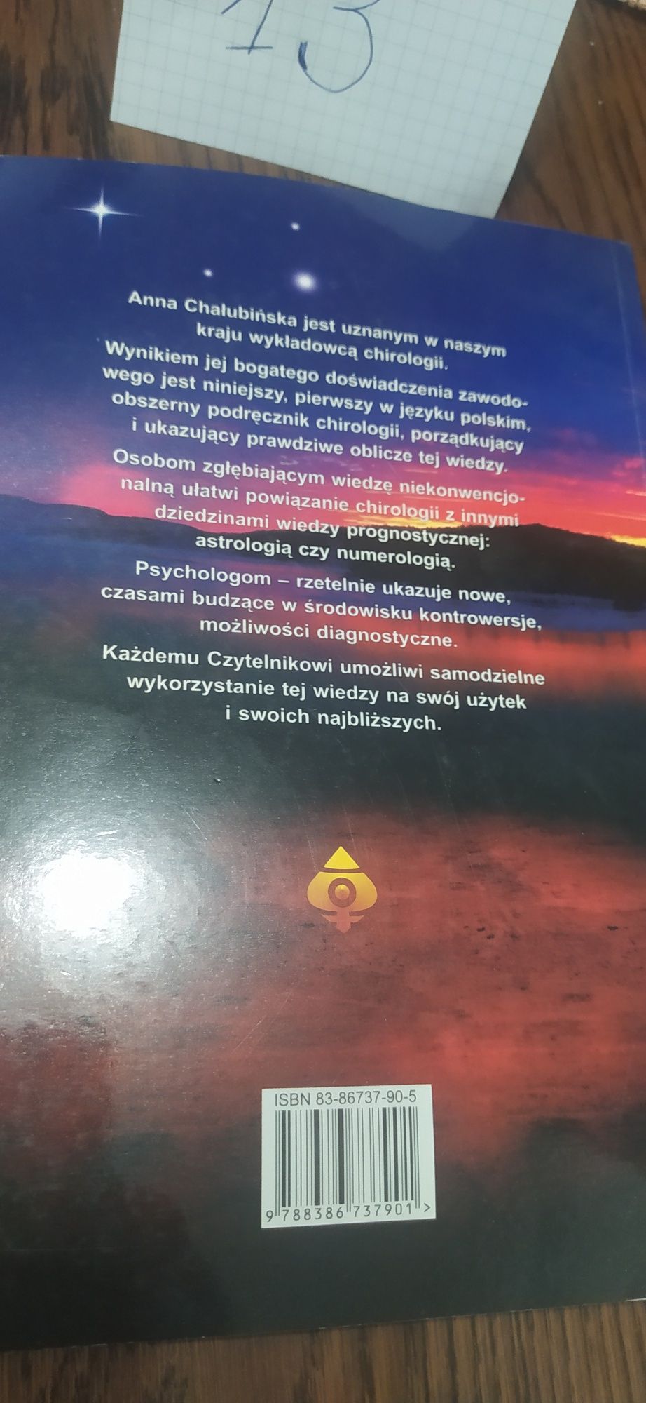 Chirologia Dłoń Bez Tajemnic Anna Chałubińska