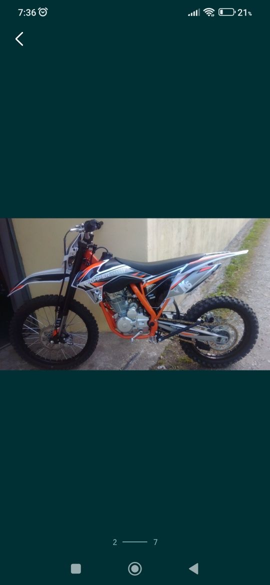 Órion T8 250cc seminova