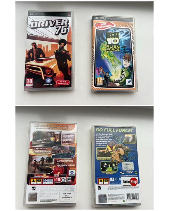 Набір гральних дисків для psp, игры для psp, оригінал, umd disc