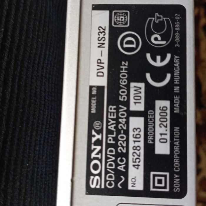DVD\CD player SONY