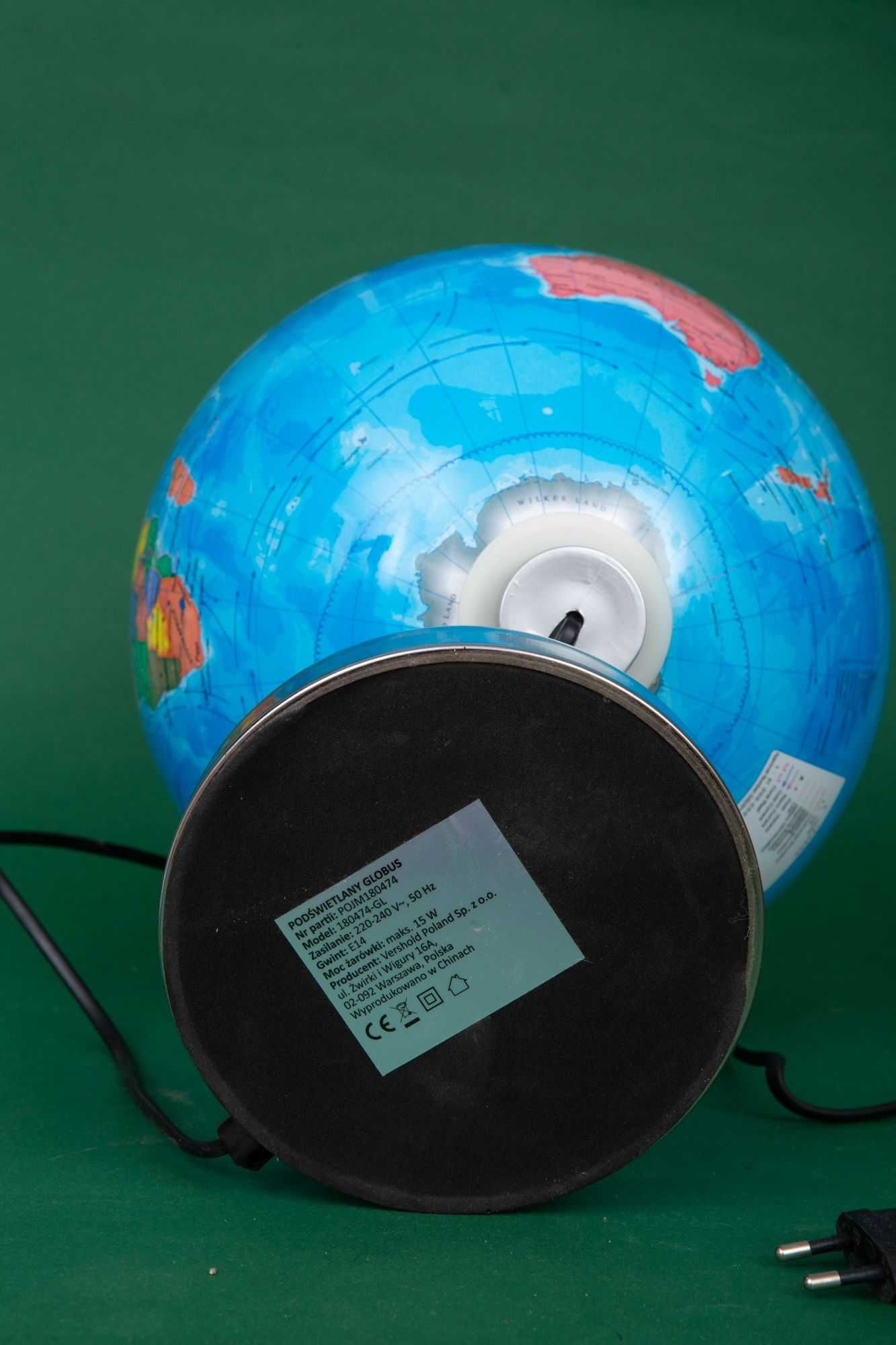 Lampa Globus Kula Ziemska