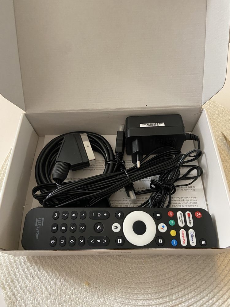 Dekoder naziemny cyfrowy Android TV Smart TV Upgrade Tuner DVB-T2 HEVC