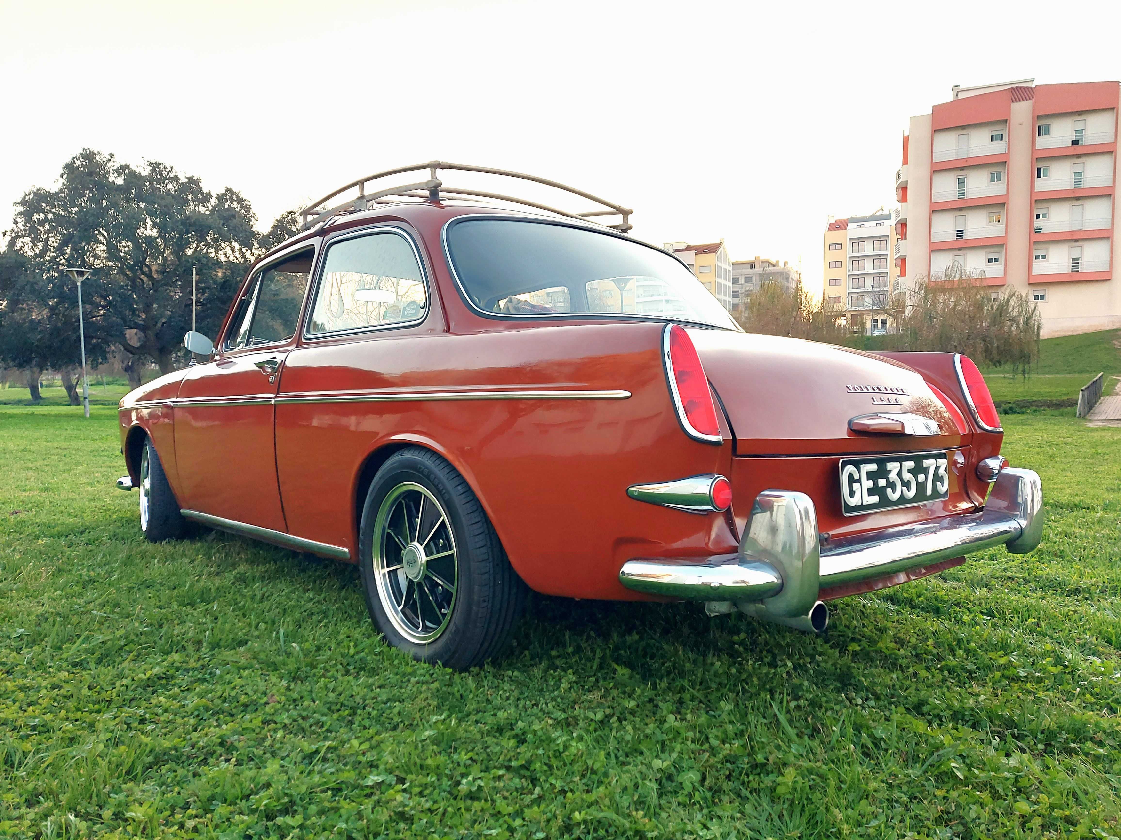 VW Tipo 3 Notchback 1500 S + motor extra 1835cc