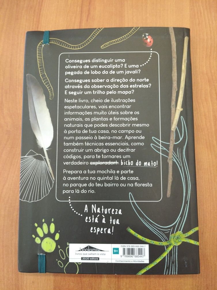 Livro "Caderno da Natureza do bicho do mato" (2019)