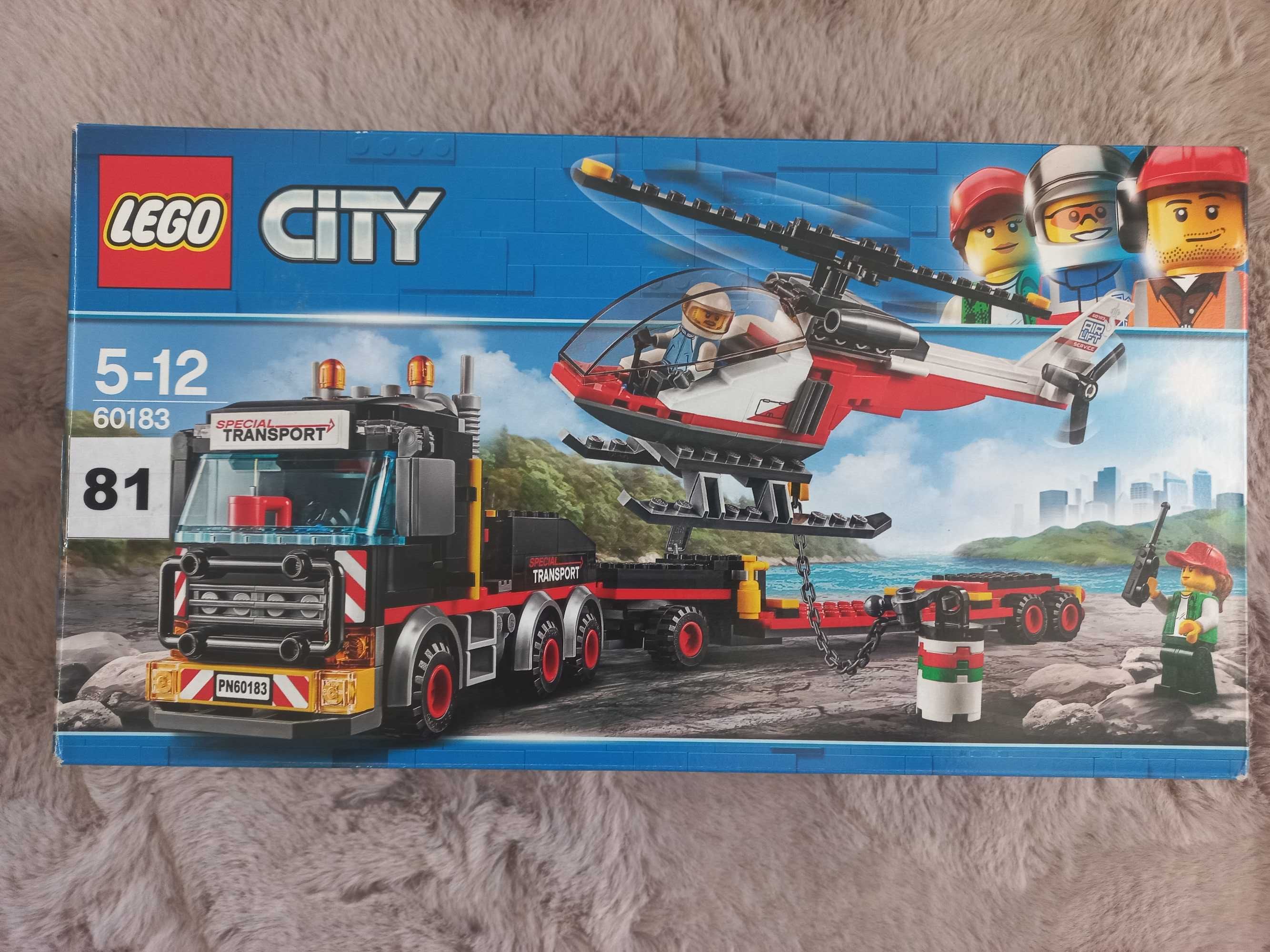 Lego City 60183 Transporter ciężkich ładunków