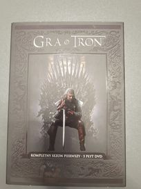 GRA O TRON - Kompletny 1 sezon - 5 płyt DVD