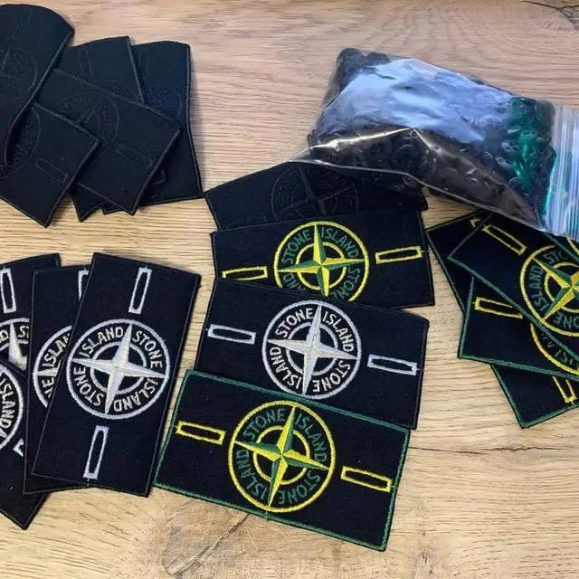 Патч Stone Island + Пуговиці