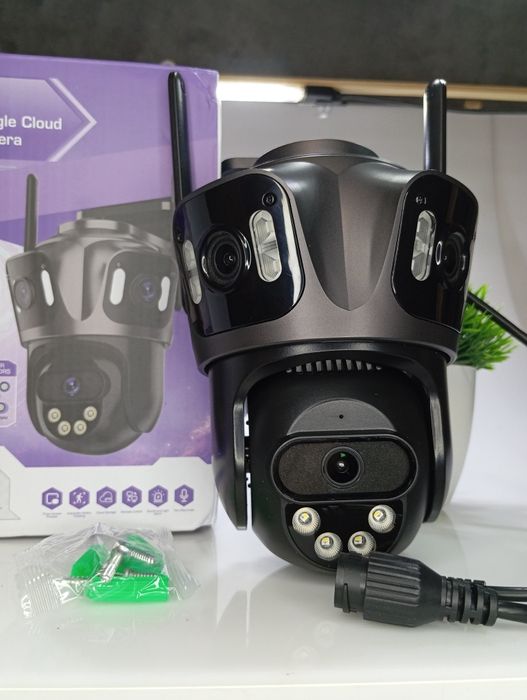 ‼️IP WIFI Камера відеоспостереження Besder XM88 12МП ТРИ об'єктива‼️