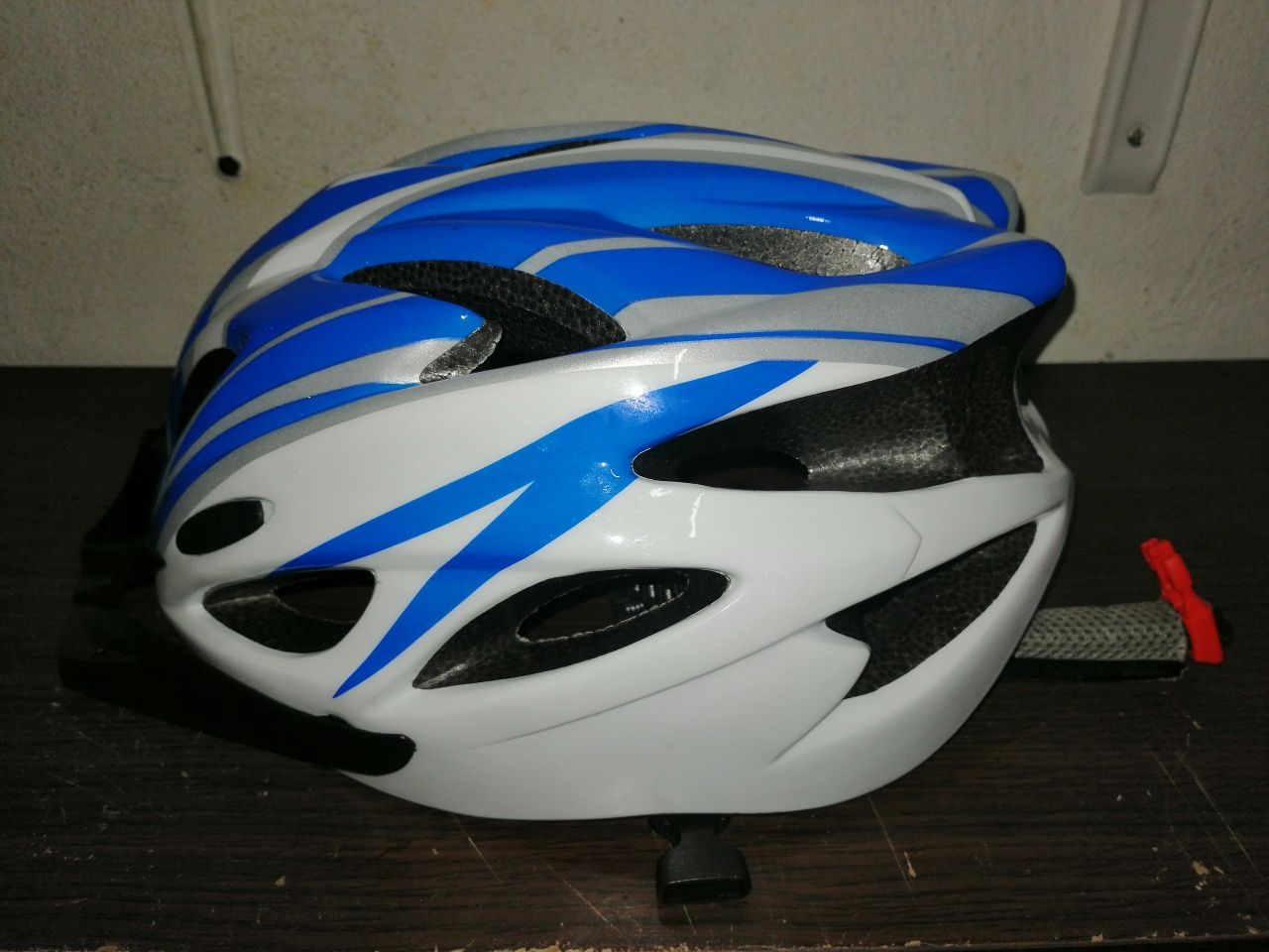 Capacete azul btt
