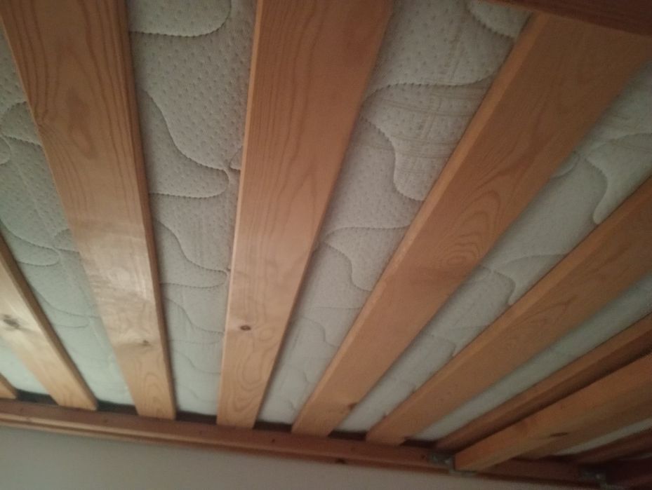 Cama single alta pinho mel