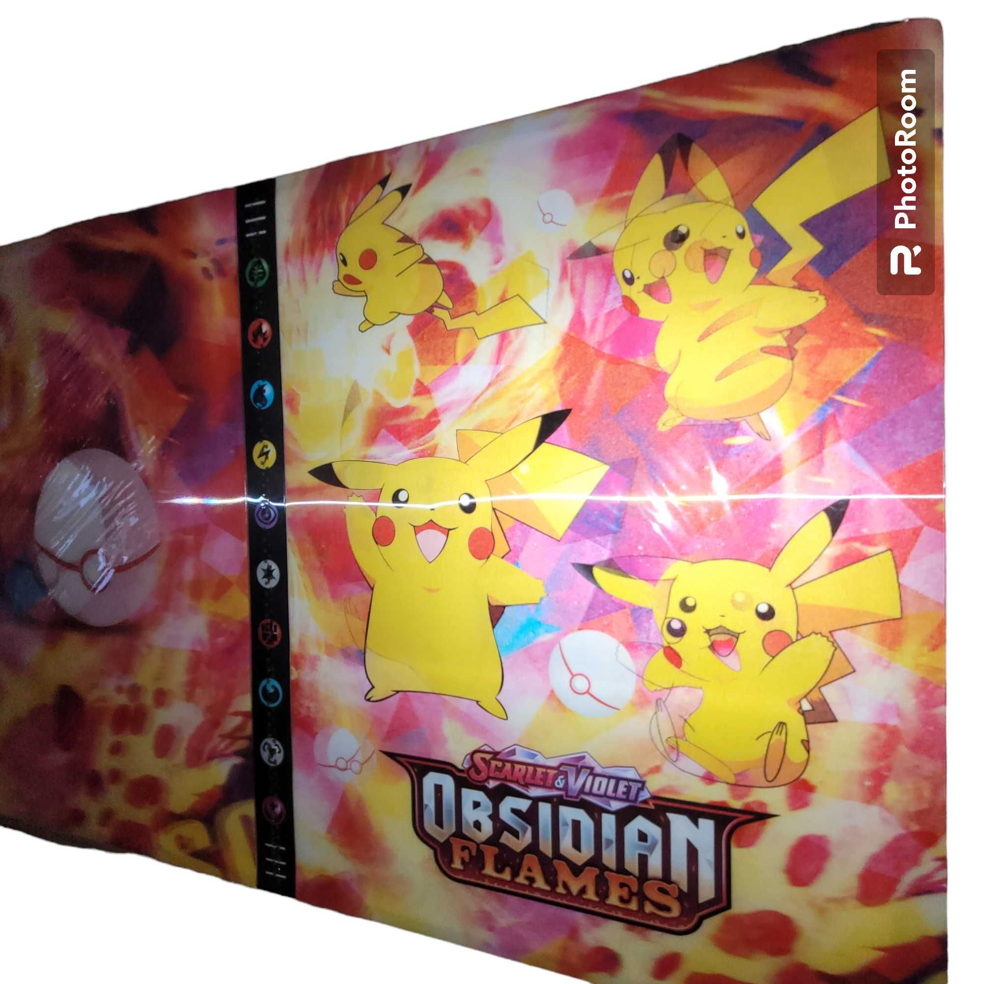 #101 Nowy duży album XXL Pokemon na 432 karty 3D