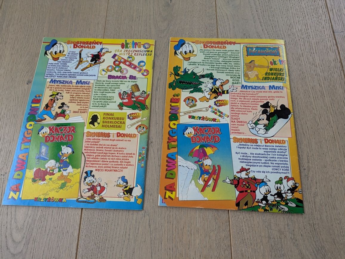 Kaczor Donald i Mickey Mouse z 1991
