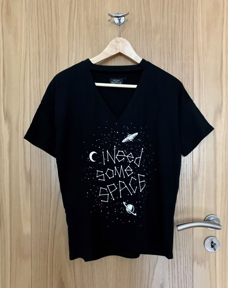 T-Shirt Dark Desire Preta em algodão - estilo gótico punk (NOVA!)