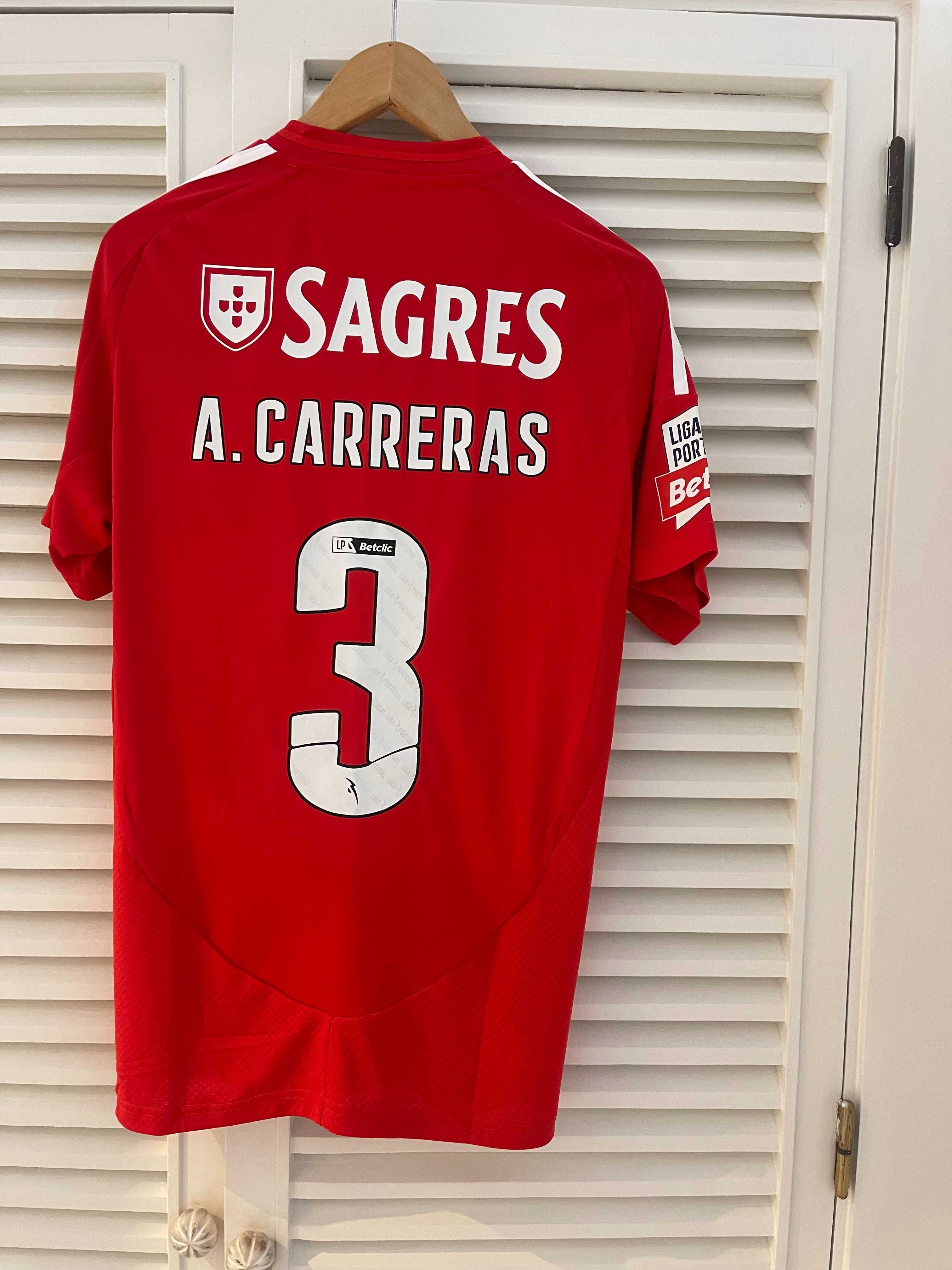 Camisola principal do Benfica a estrear
