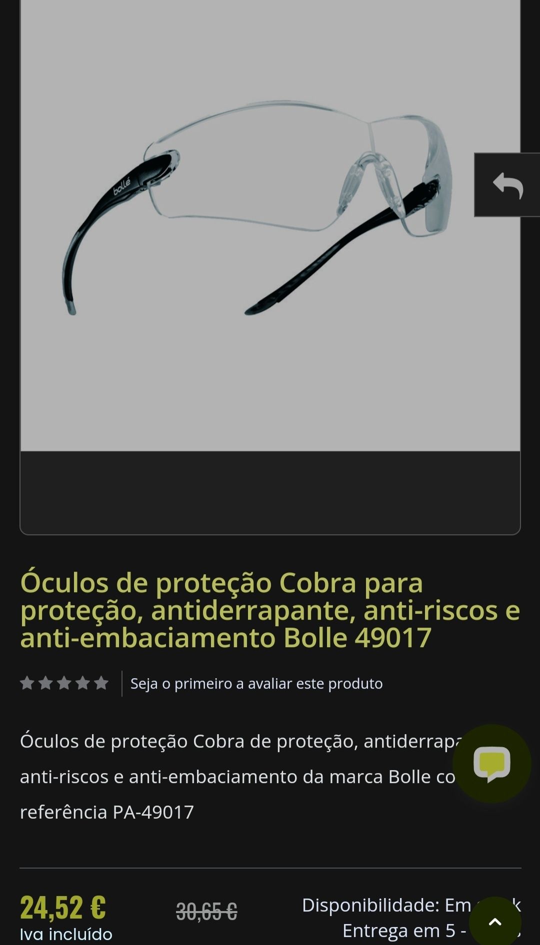 Oculos balisticos Bolle Cobra