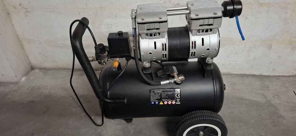 Compressor ar silencioso