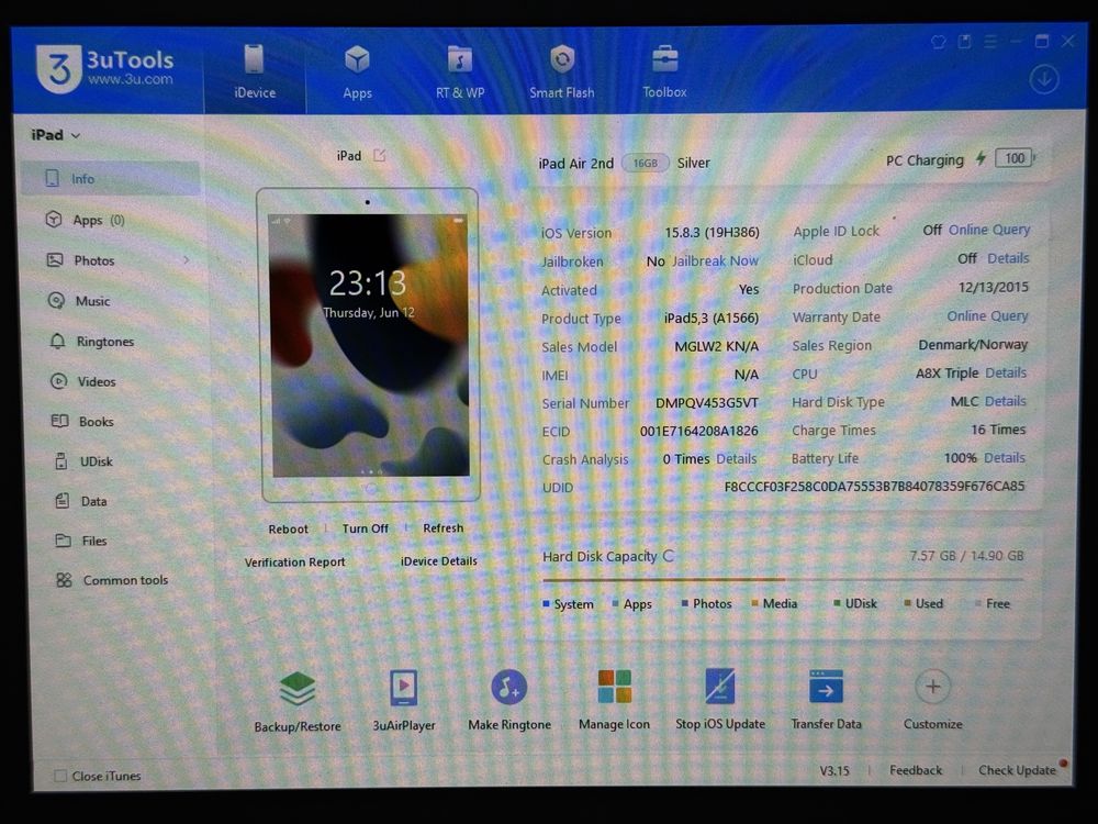 iPad Air 2 (A1566) 16GB - faktura VAT 23%