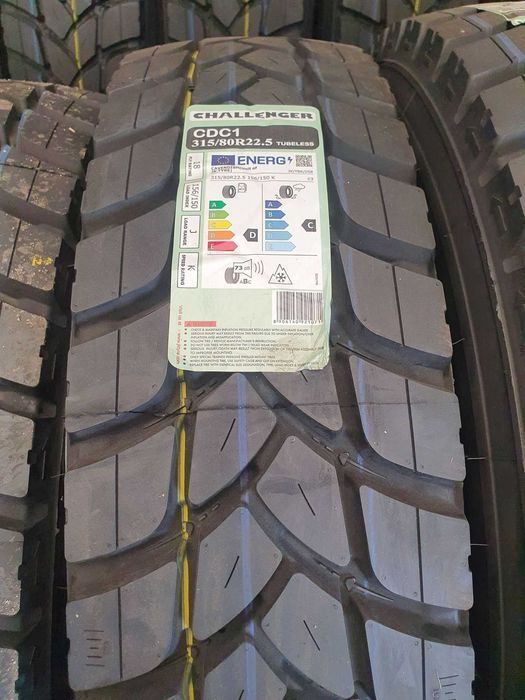 315 80R22.5 Opony Budowlany Napęd Nowe Challenger