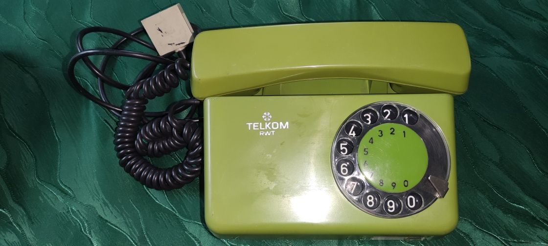 Telefon Tulipan Telkom RWT jasno-szary (sprawny)
