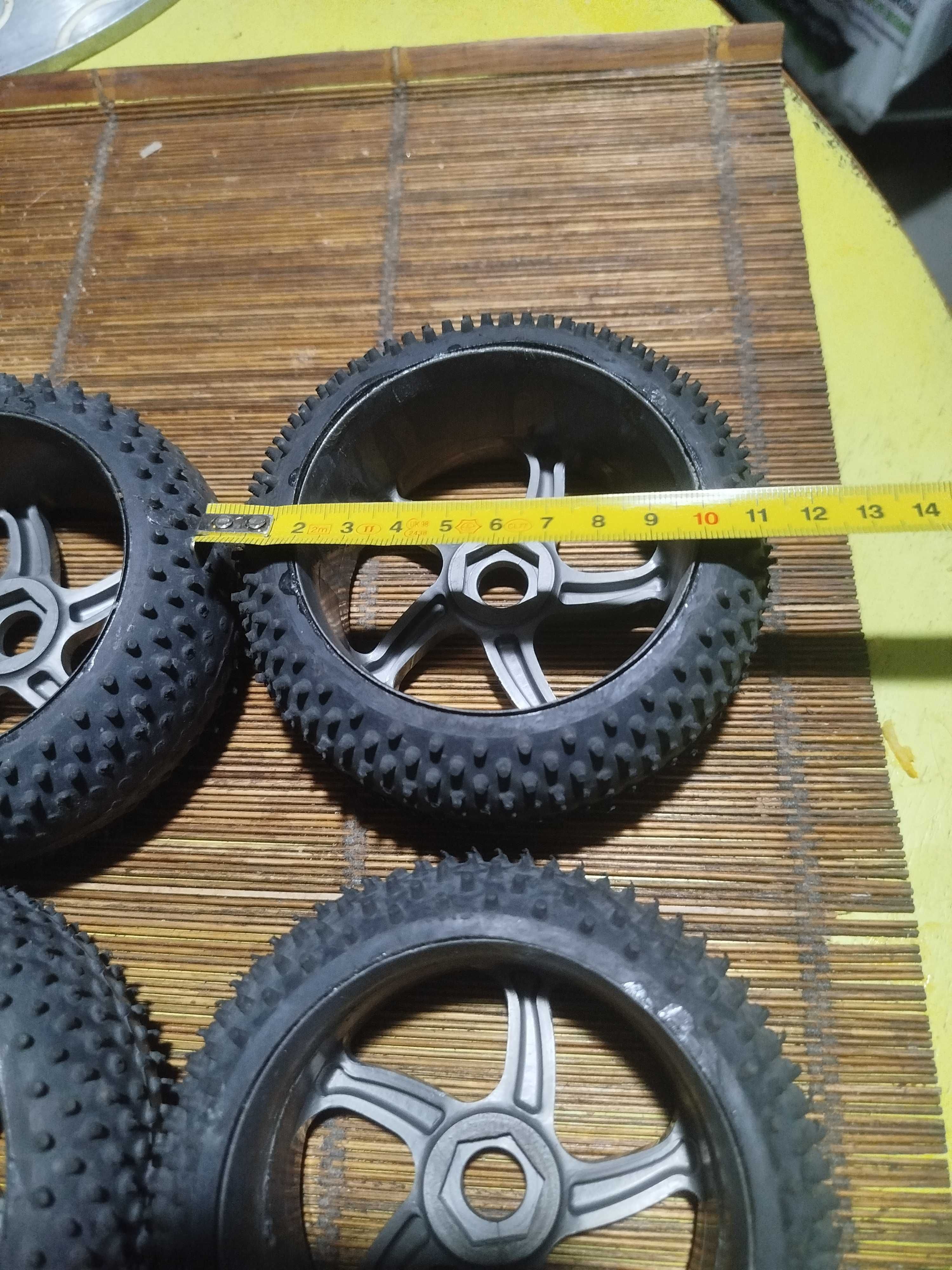 Jantes e pneus colados R/C escala 1/5 1/6 com 24mm porca hexagonal
