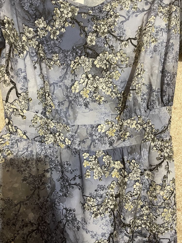 Нова сукня міні з коротким рукавом софт (L) VOVK/ платье мини