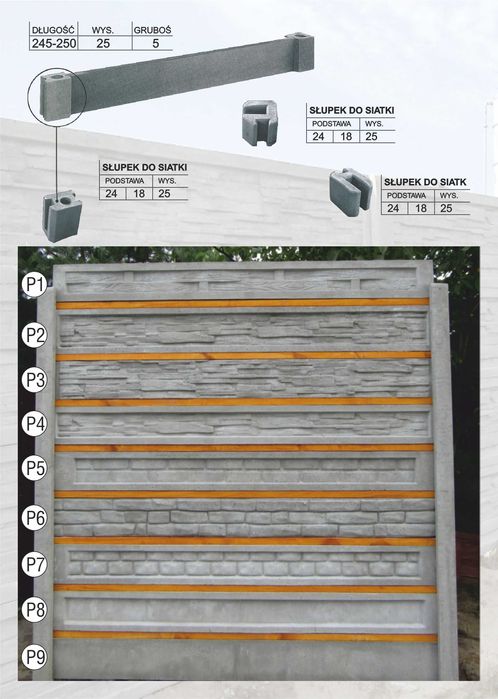 panele ogrodzeniowe fi 4 / 120cm / 49zł