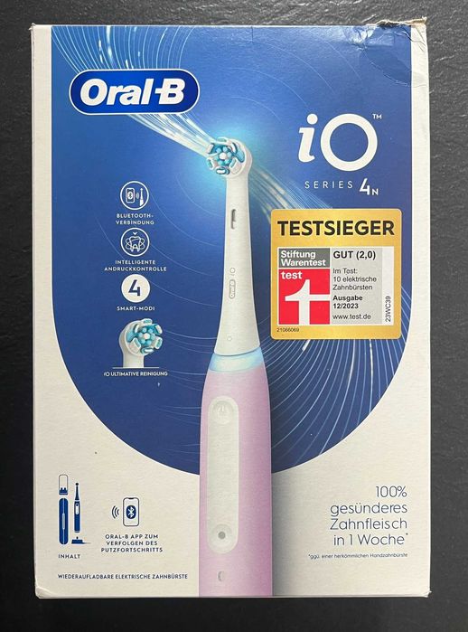 Szczoteczka Elektryczna Magnetyczna Oral-B iO 4 liliowy