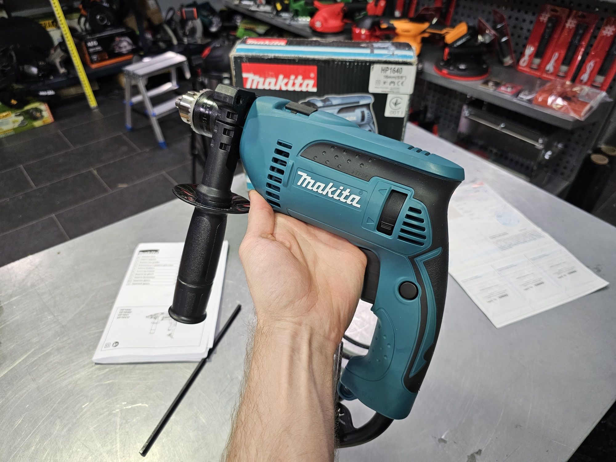 Дрель ударная Makita HP1640 Новая Оригинал