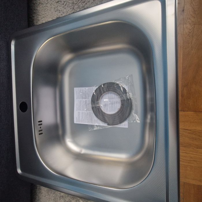 Zlewozmywak stalowy wpuszczany