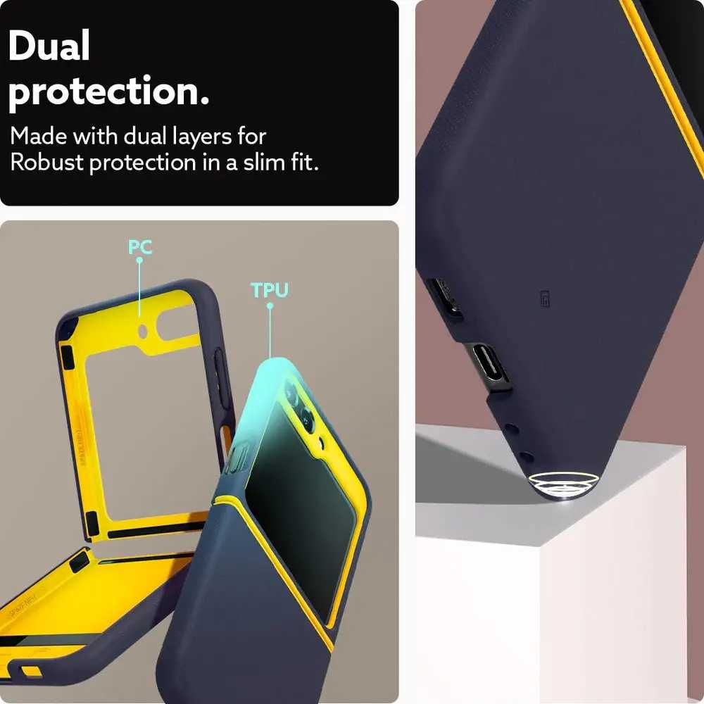 Чехол Caseology Nano Pop для Samsung Galaxy Flip 5 Blueberry Navy