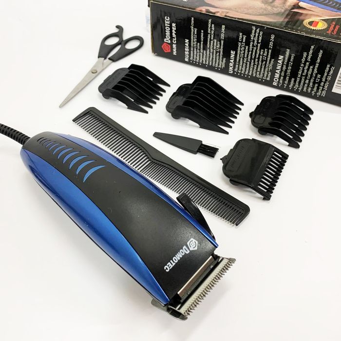 Машинка для стрижки волос Domotec MS-3302 проводная от розетки триммер