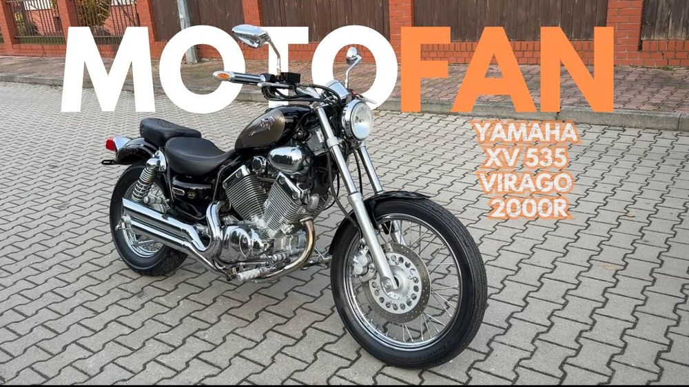Yamaha Virago YAMAHA XV 535 VIRAGO 05.2000r Niemcy Wersja DC chrom okazja