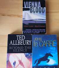 3 Livros Originais Inglês-John Le Carré Ted Allbeury Adrian Mathews