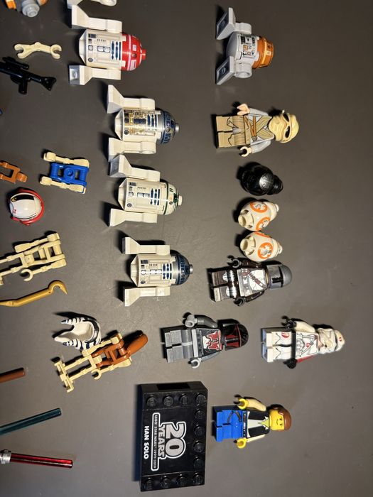 lego star wars części, figurki
