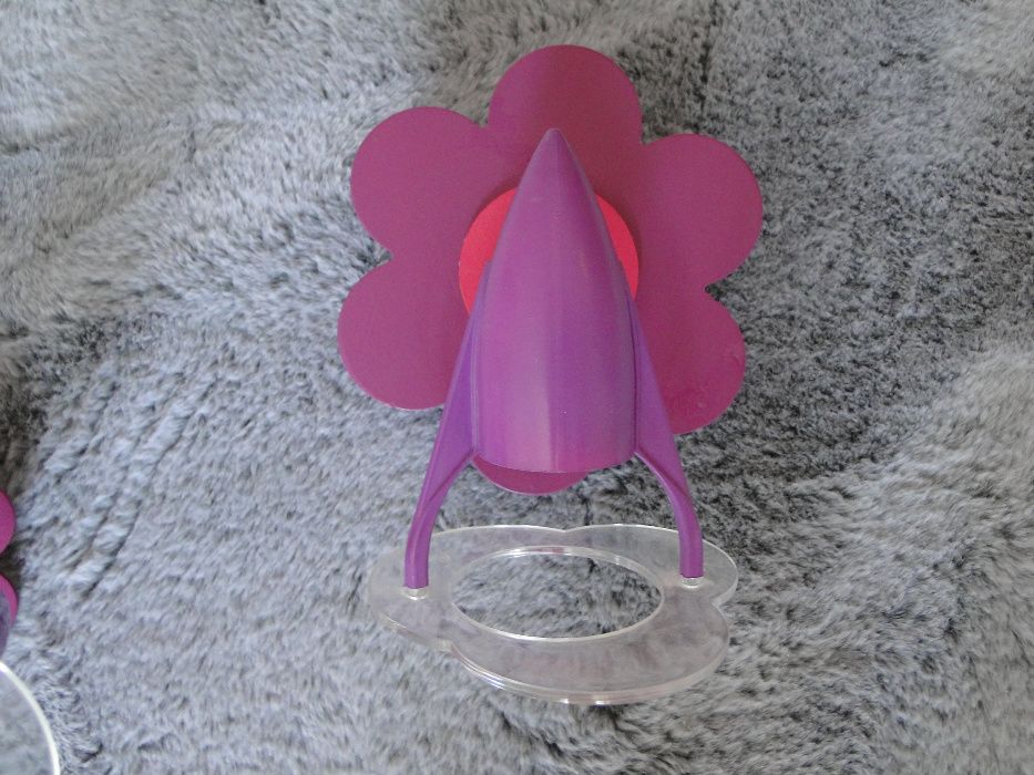 Lampa + kinkiet dla dziecka, kwiatki