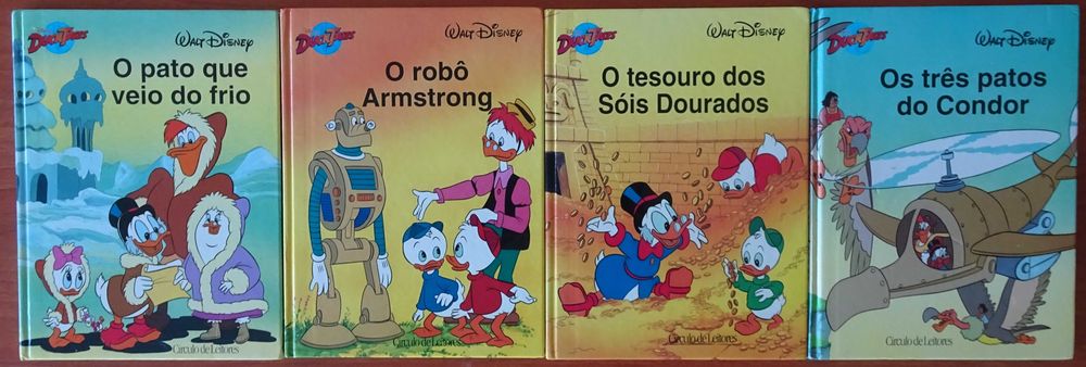 Walt Disney (DuckTales) - 4 Livros