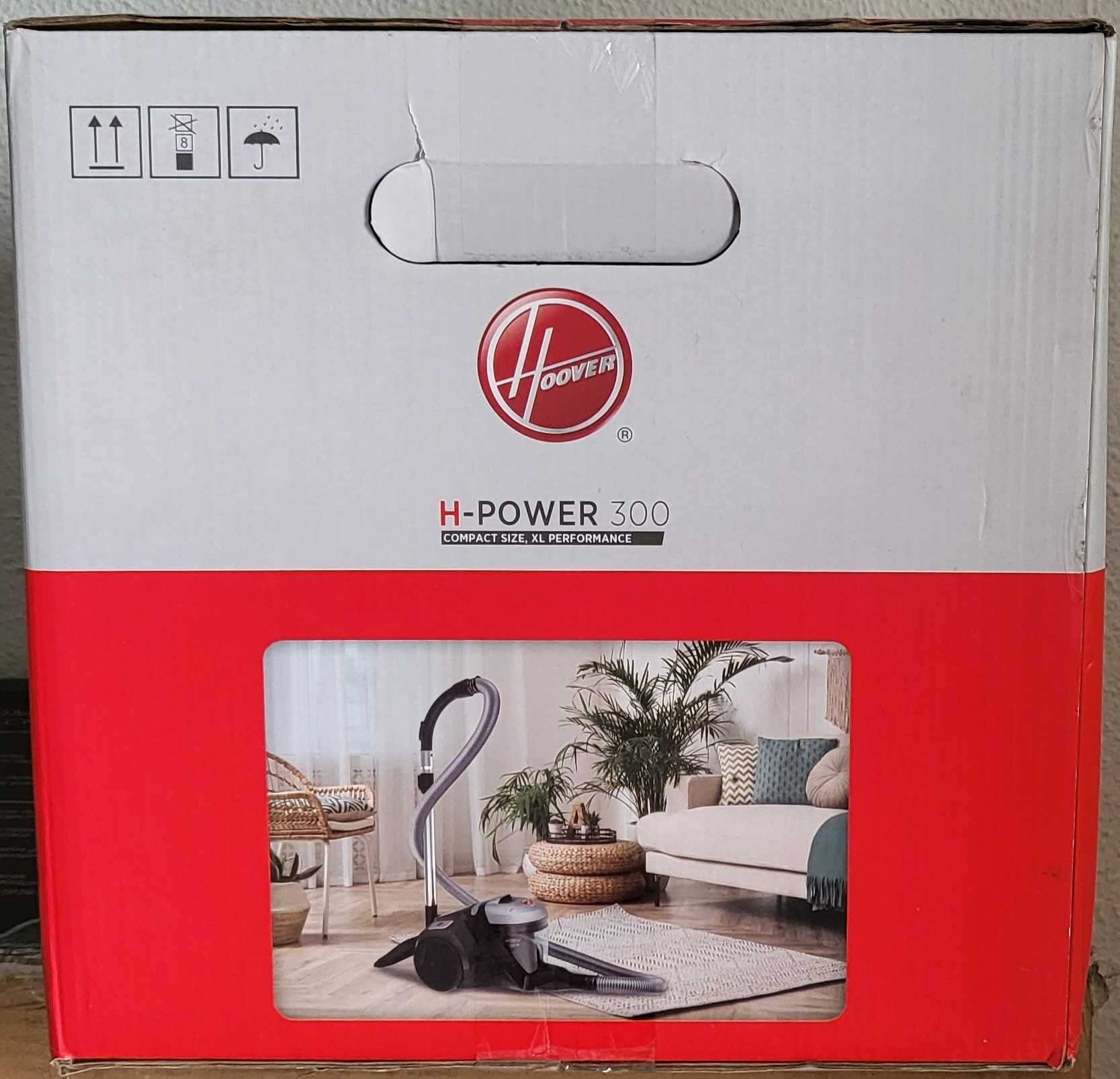 Aspirador sem Saco Hoover HP310HM 011 (75 dB - Saco de pó 2 L), Novo