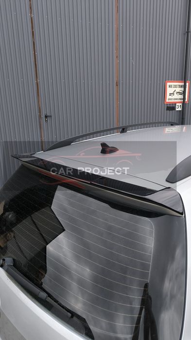 VW Passat B7 Tylna Lotka Spoiler Tył Kombi Czarny Połysk