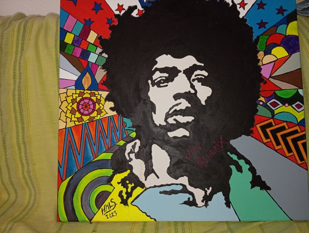 Quadro Jimmy Hendrix