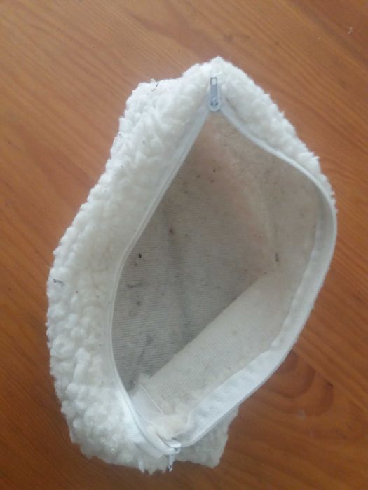 Bolsa em pele de carneiro