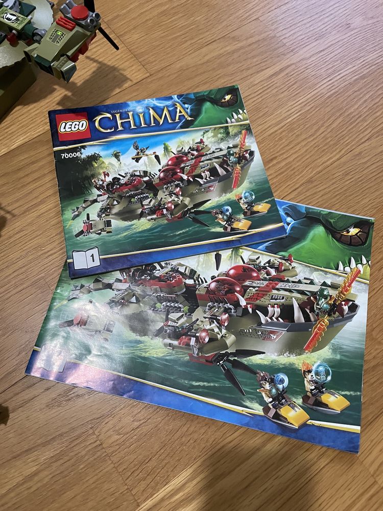 LEGO Chima Cragger Command Ship 70006 - Completo