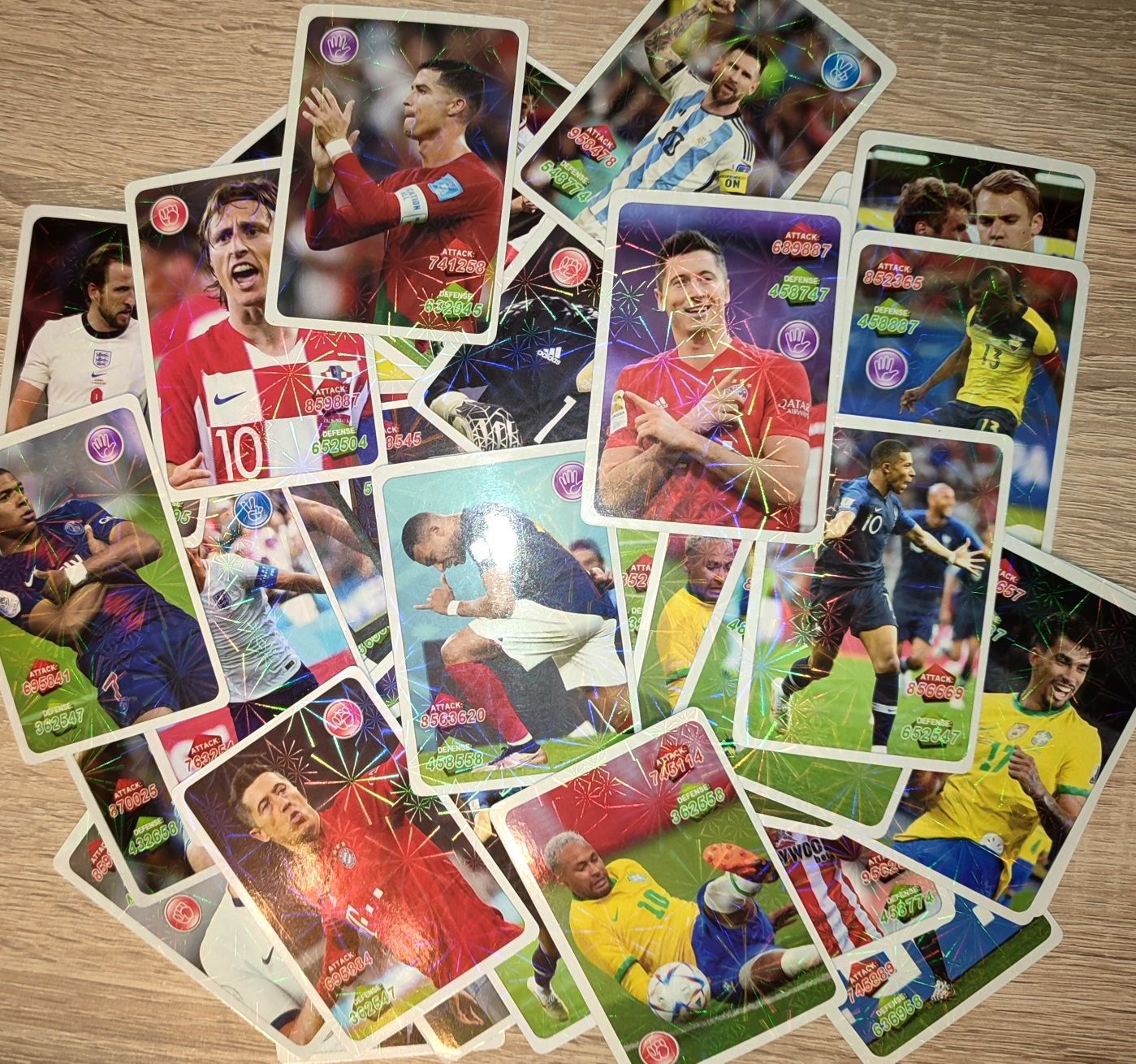 Karty piłkarskie. Panini, FIFA 365, Qatar 2022. FIFA world cup.