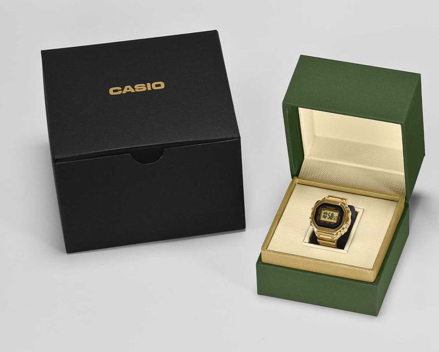 СASIO 50th Anniversary ring watch. CRW-001G-9. Золотий колір